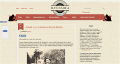 Desktop Screenshot of danbadea.net